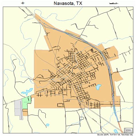 map of navasota texas